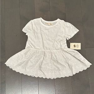 Tucker and Tate lace peplum tshirt 3T